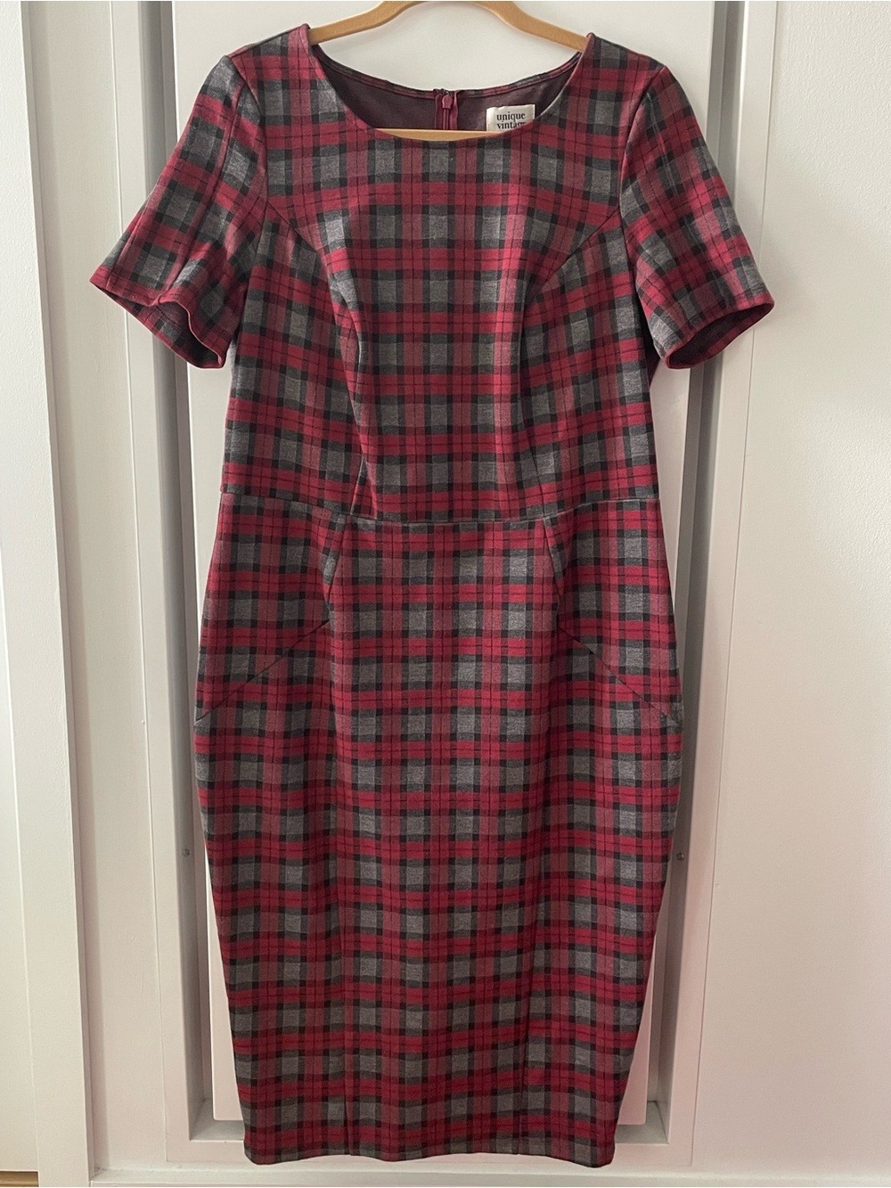 “Unique Vintage” Brand Plaid Dress